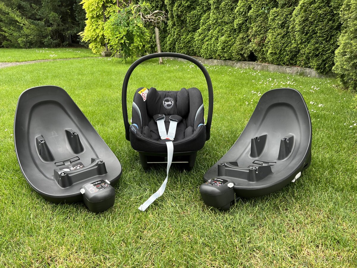 Predám Sedačku Cybex Aton i-size + 2 základňu do auta