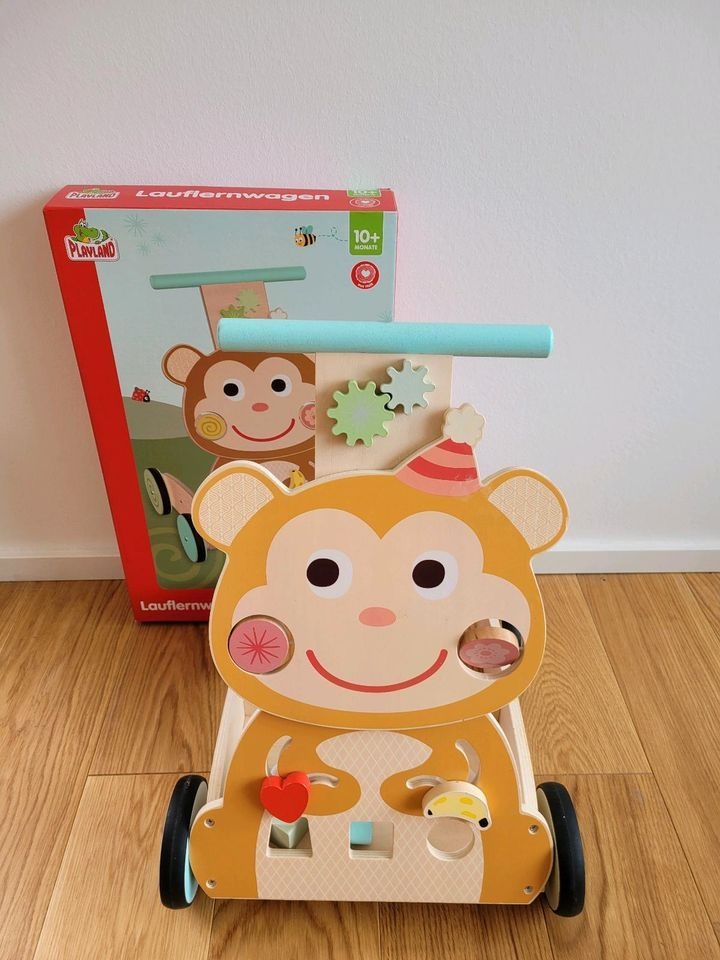Drevene chodítko pre najmenších