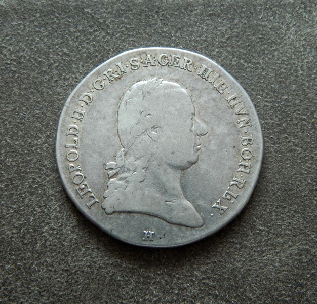 Predám 1 toliar 1791 H Leopold I.