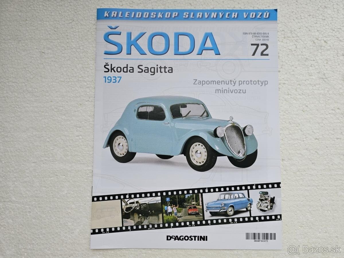 Skoda Sagitta 1937 1:43 De Ago