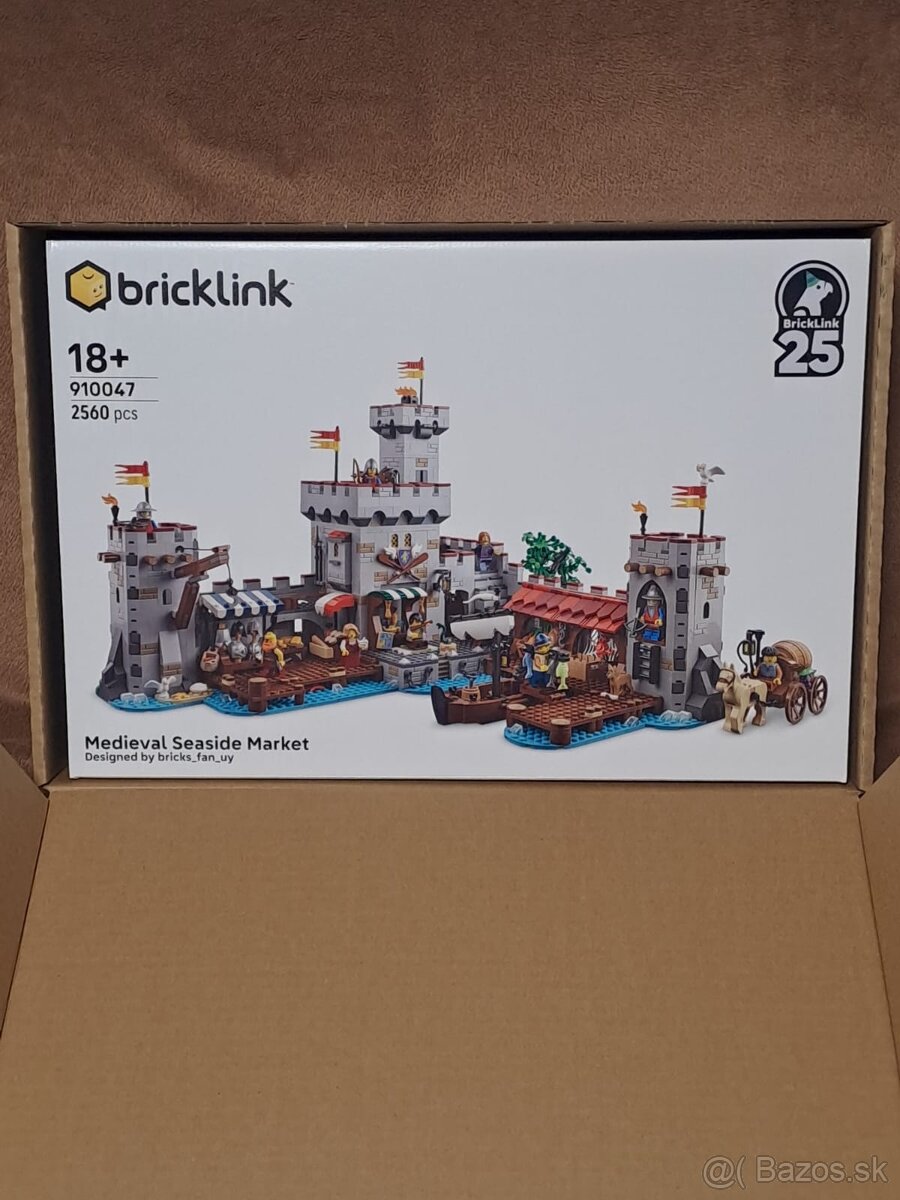 Lego Bricklink 910047 Medieval Market