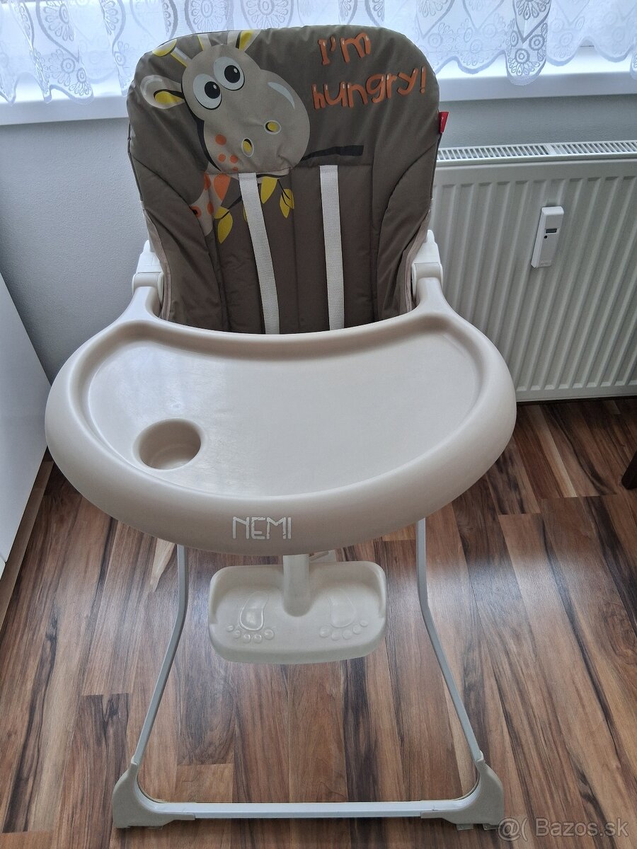Jedálenská stolička pre deti