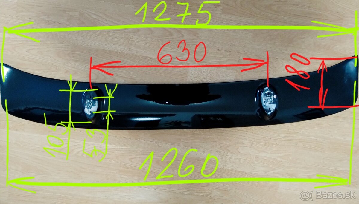 Predám laminátové zadné krídlo...