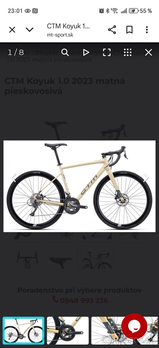 Ctm koyuk 1.0 28" Gravel