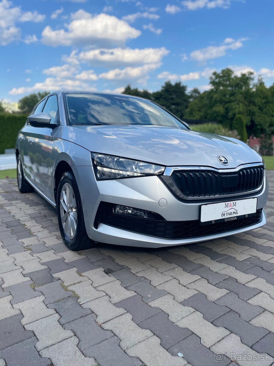 Škoda Scala 2023 1.0tsi dsg Ambition Led automat 1.majiteľ