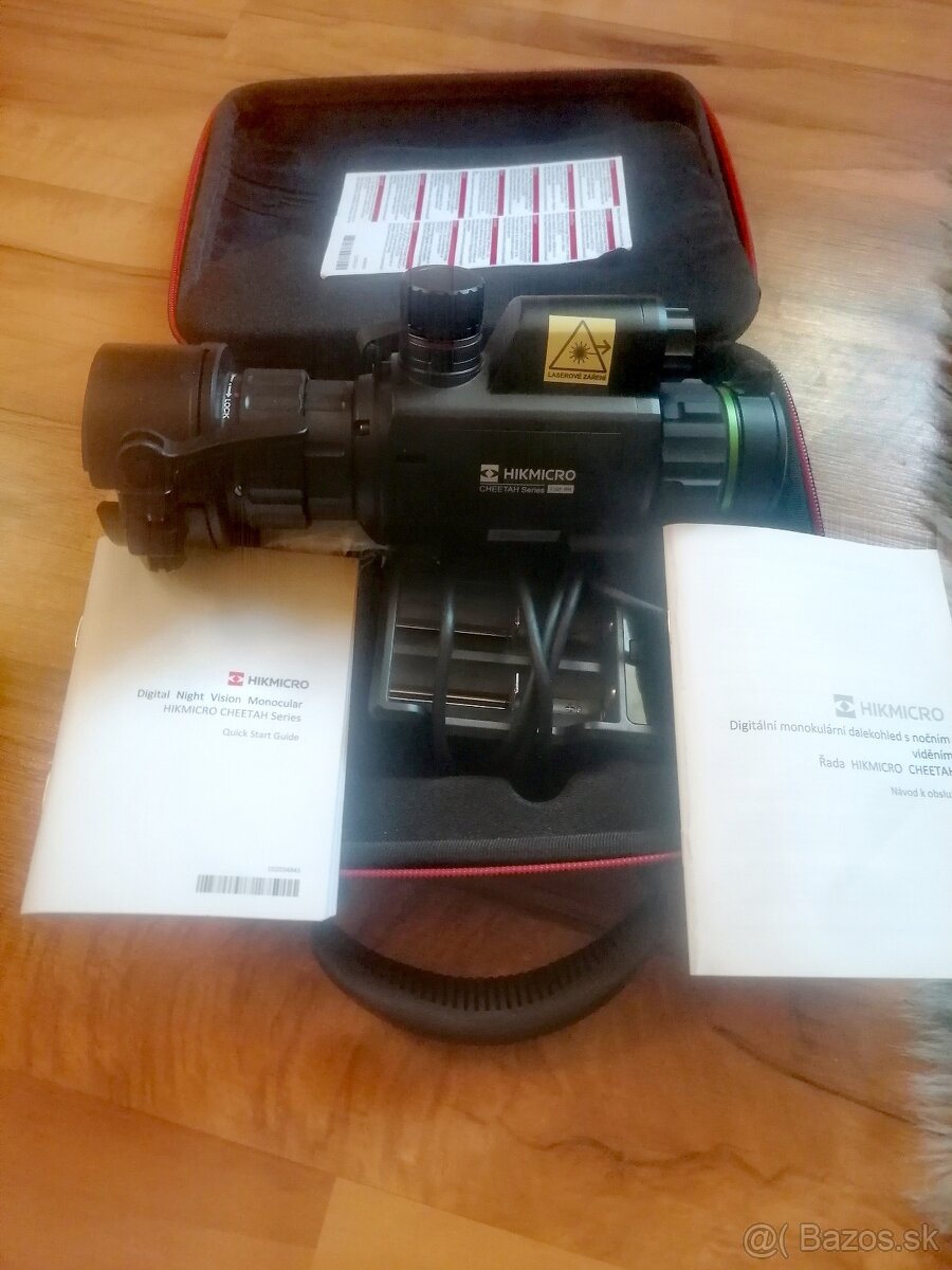 HIKMICRO CHEETAH C32F - RN deň - noc