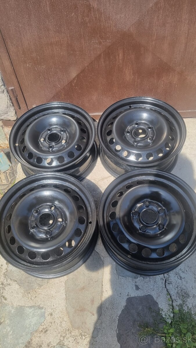 Plechove disky R15 5X112 Octavia,Golf,Passat