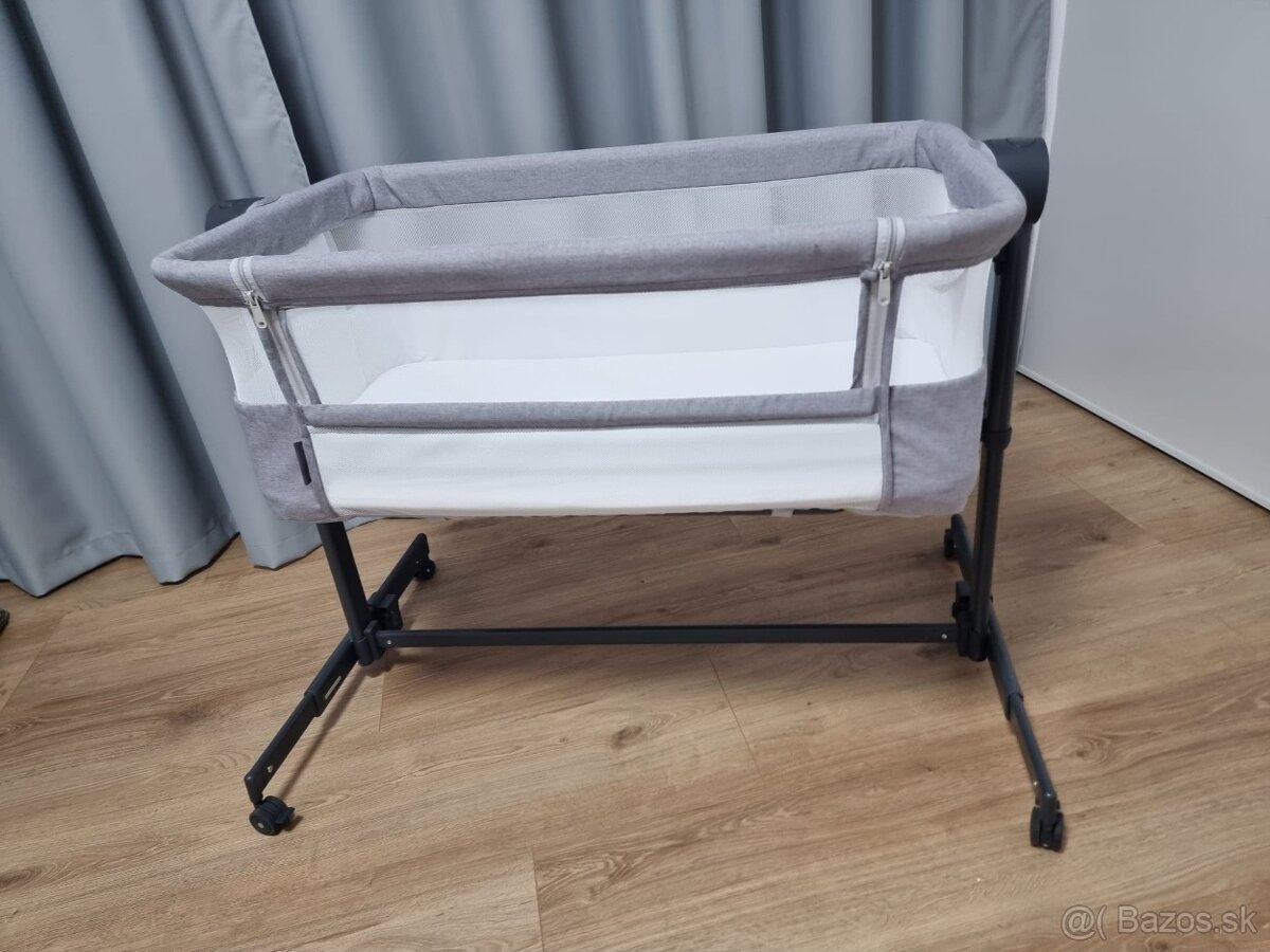 Detská postieľka Kinderkraft Neste Up 2 šedá