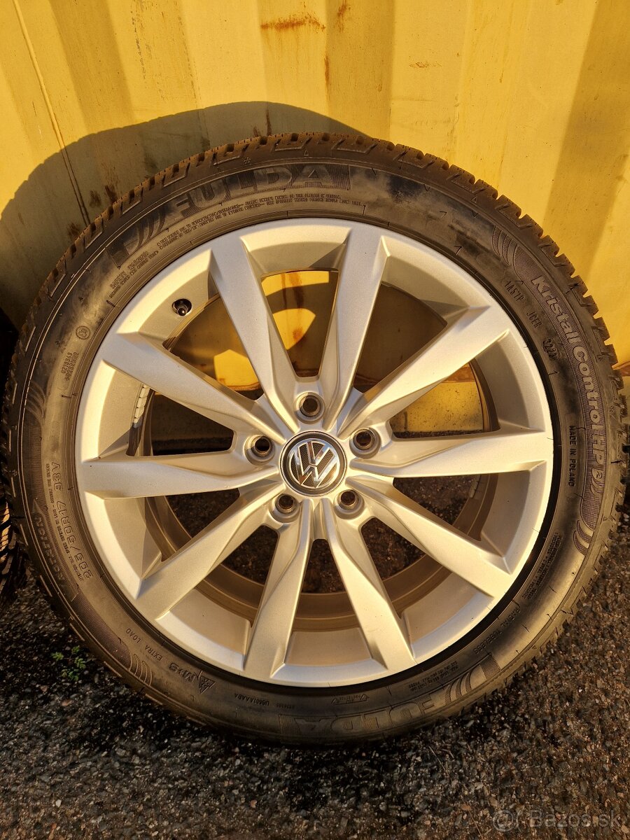 5x112 r17 kolesa disky golf vw alu dijon 205 50 17 zimné