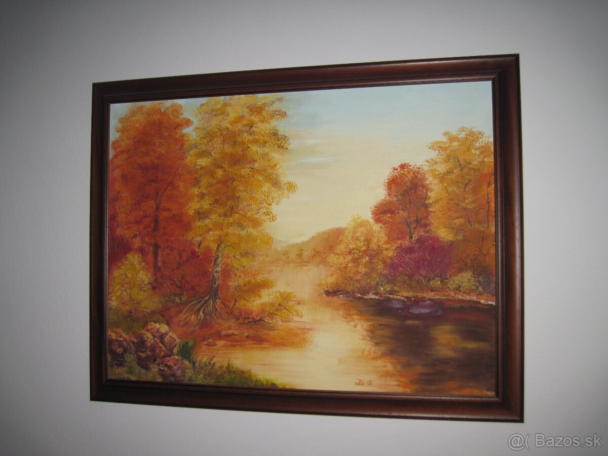 obraz 102x80 originál / jeseň