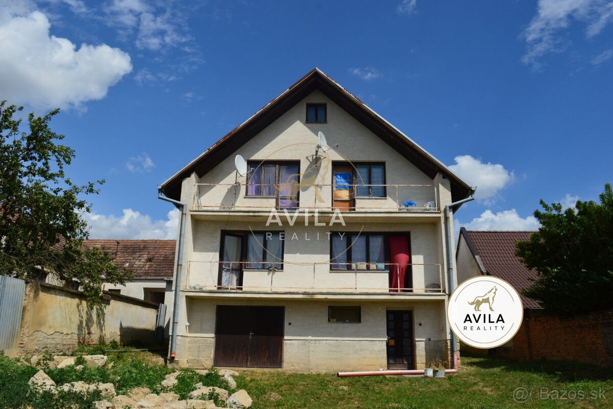 NA PREDAJ: 6-izb.,2-posch.,2-generačný RD s pozemkom 800m2 -