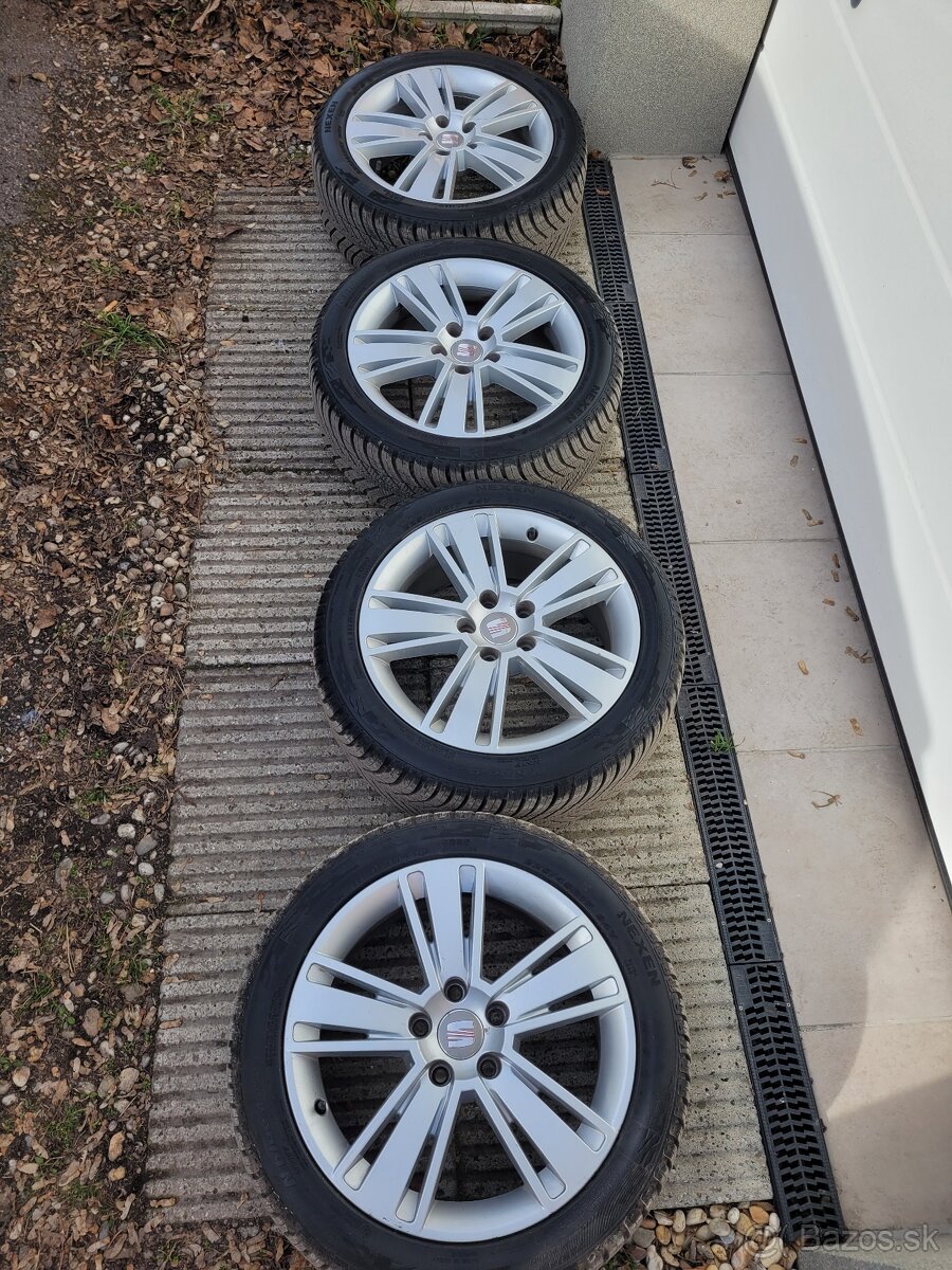 225 45 R17 Alu 5x112 Celoročné pneu NEXEN