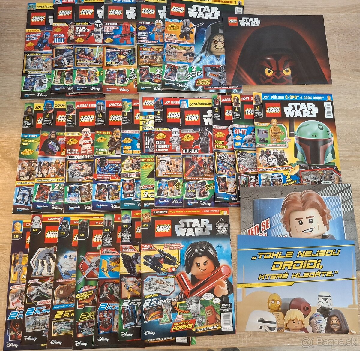 Star wars časopisy,knihy,Dobble,figúrky Hasbro