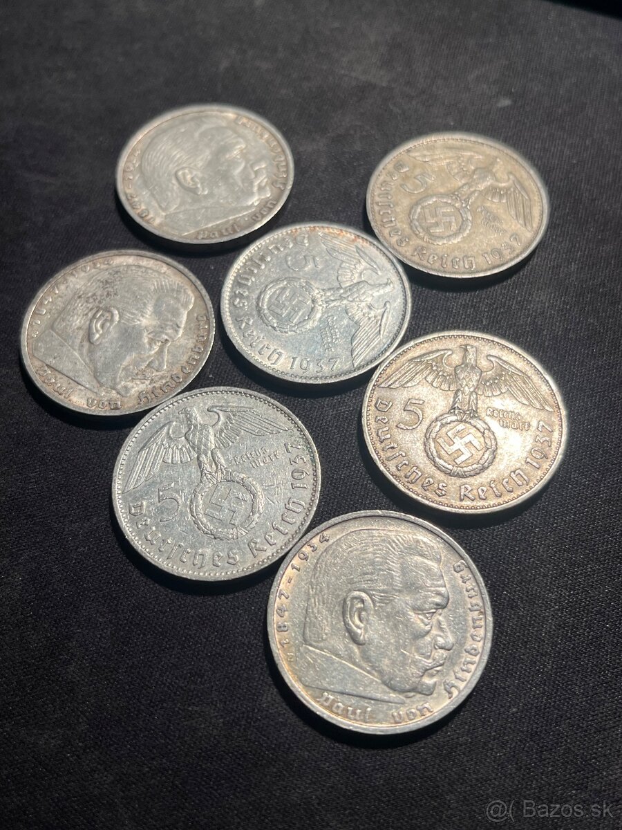 5 Reichsmark 1937 E