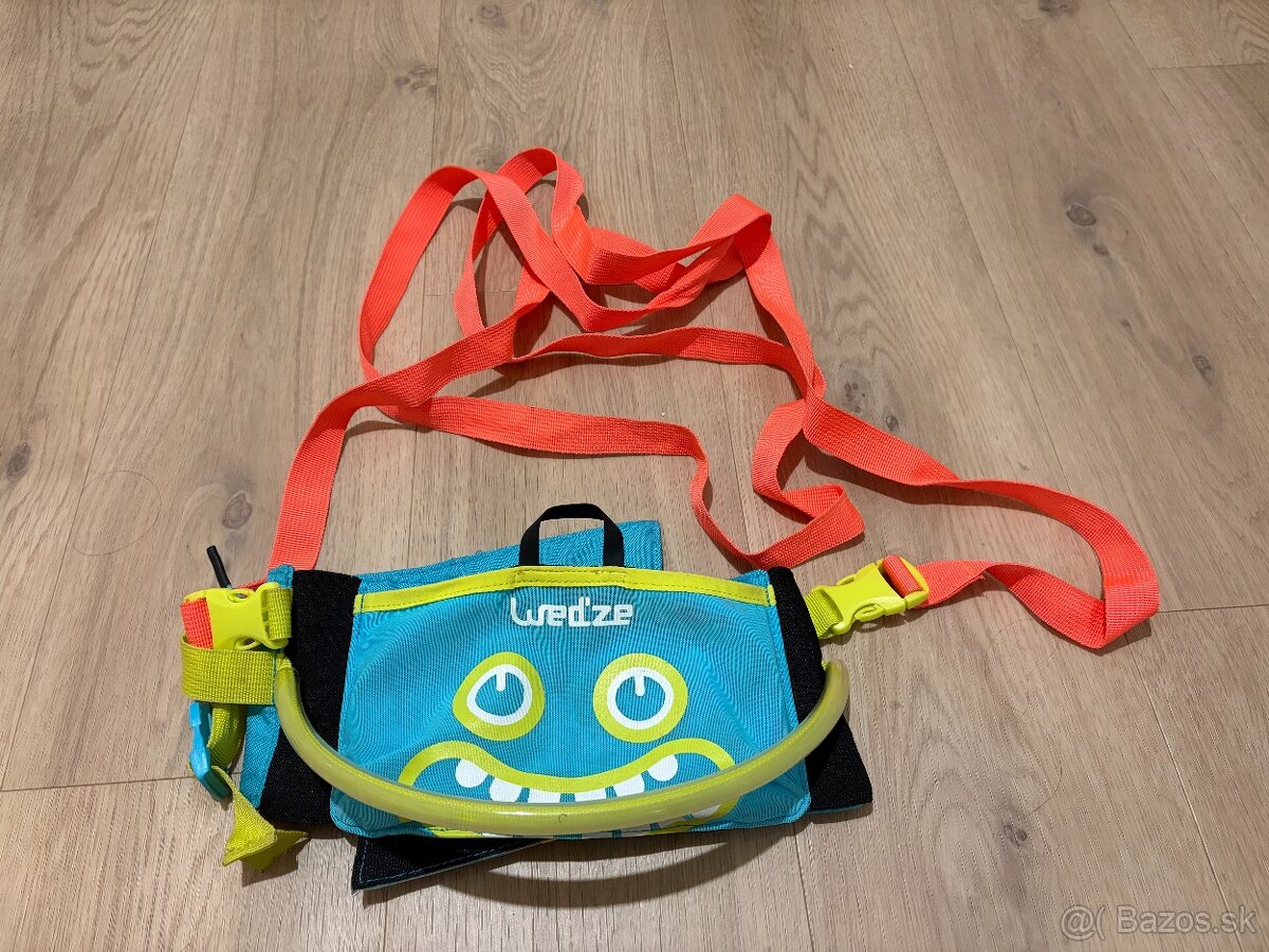 Detský postroj na lyžovanie