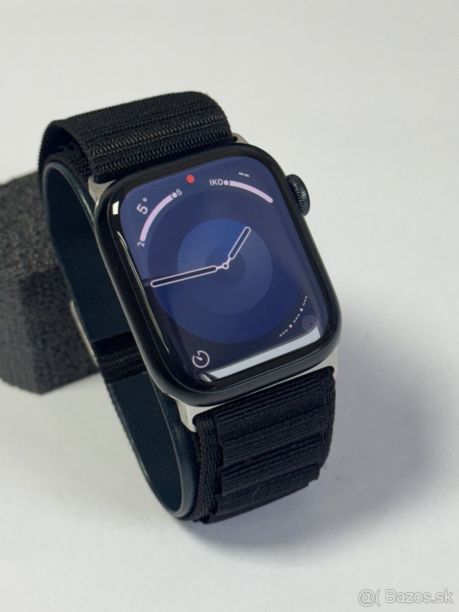 Apple Watch 9 41mm MIDNIGHT stav nových