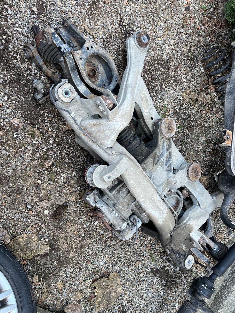 Zadná náprava passat 4x4 + kardan