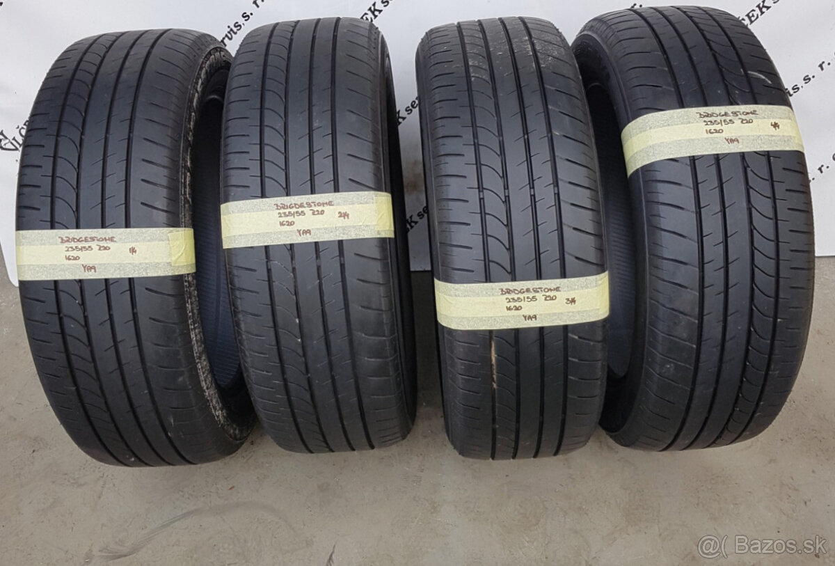 Letné pneumatiky 235/55 R20 BRIDGESTONE