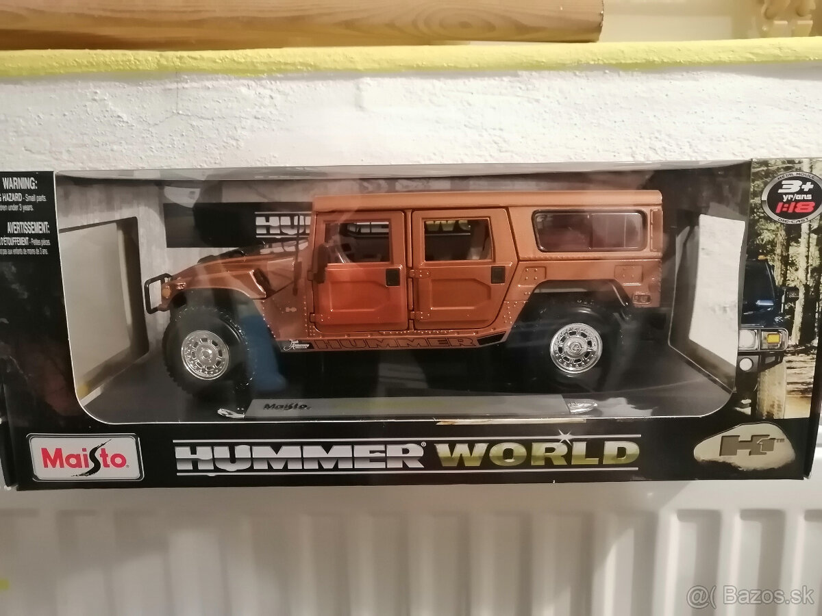 model Hummer H1 1:18