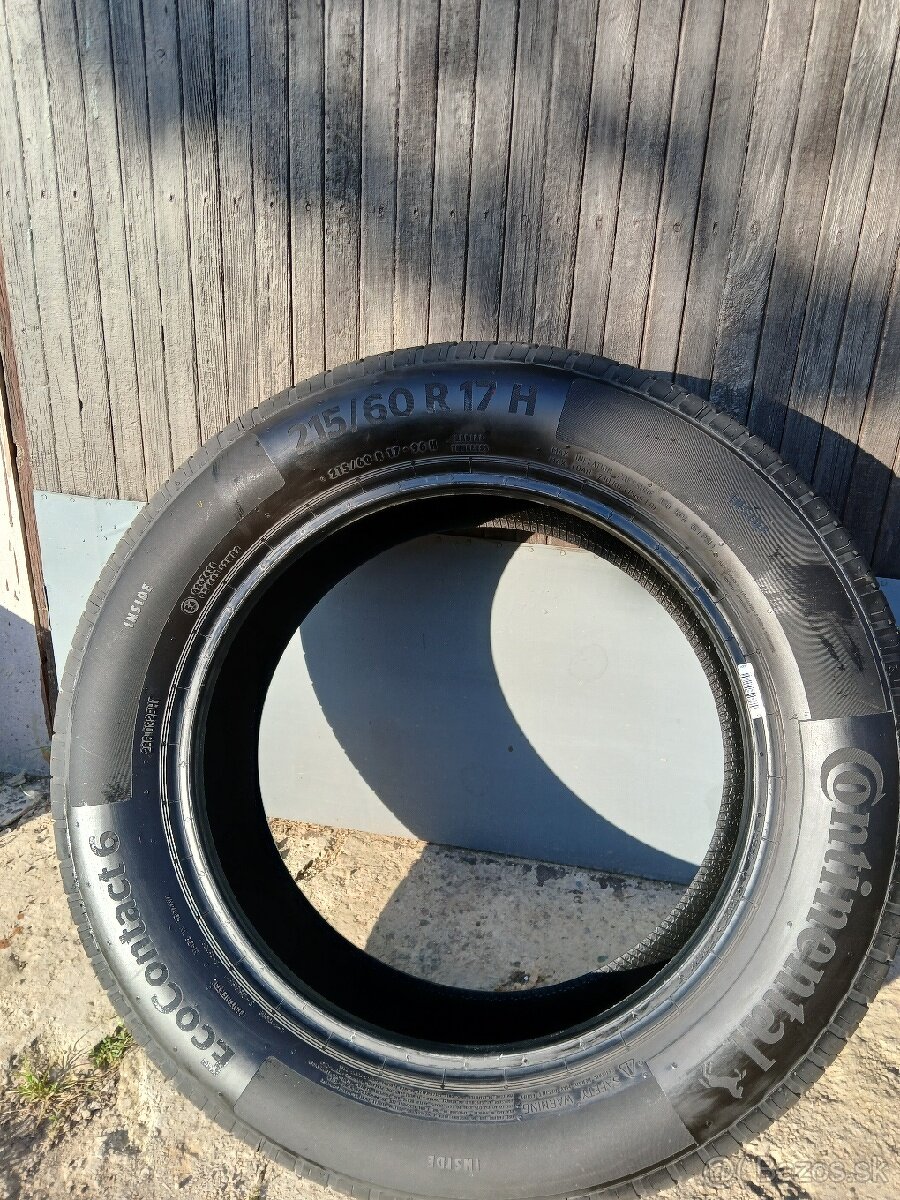 215/60 R17 Continental - EcoContact 6