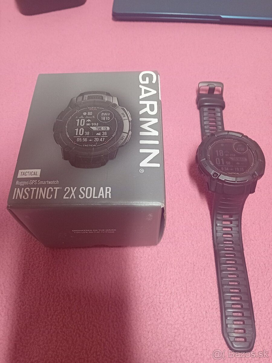 Garmin Instinct 2X Solar Tactical Edition Black