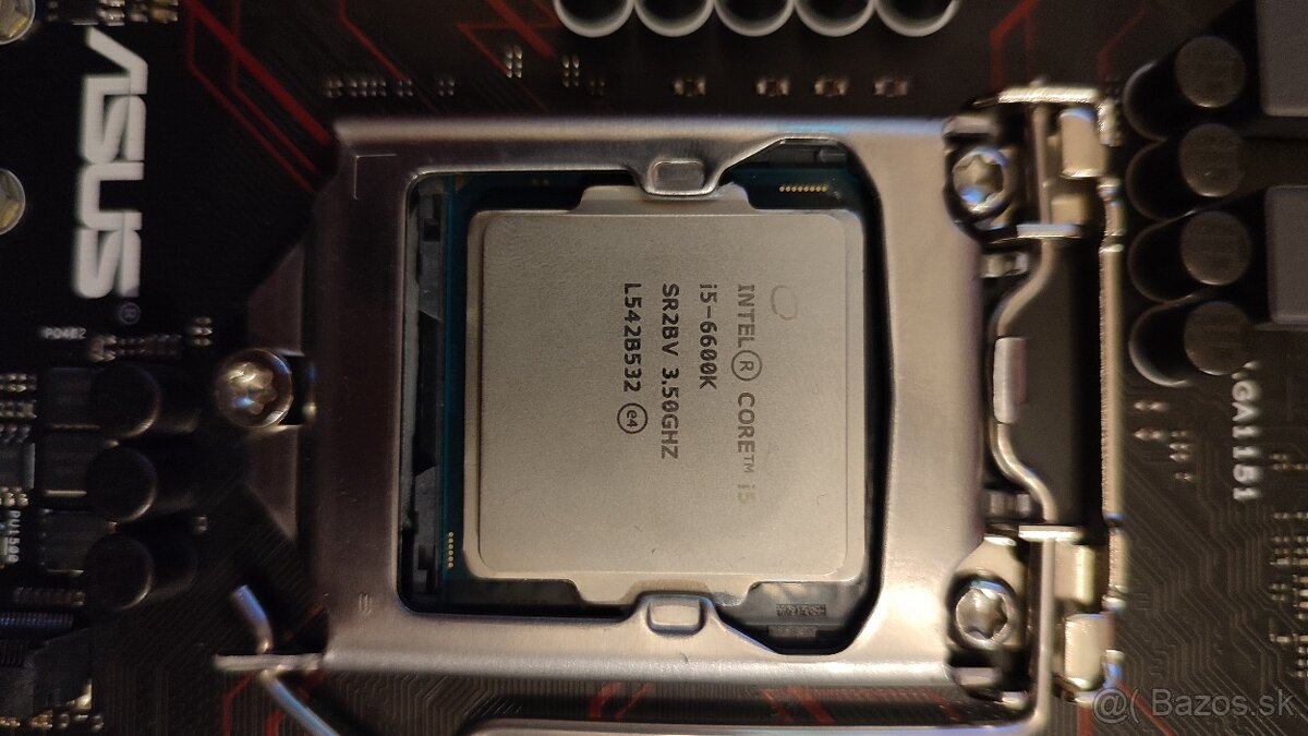 Základná doska B150M + Procesor i5 6600K