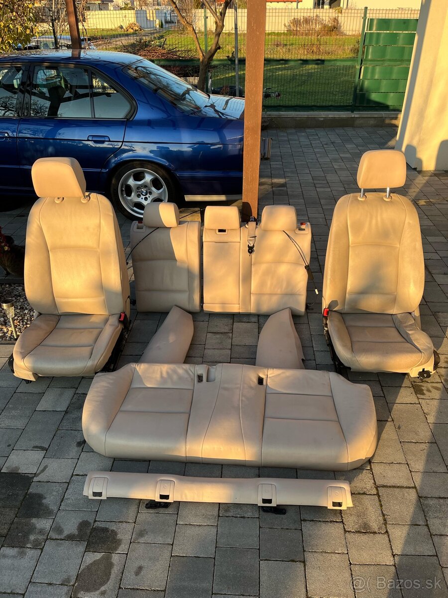 Kožené sedadlá BMW F10/F11 (komplet aj oddelene)