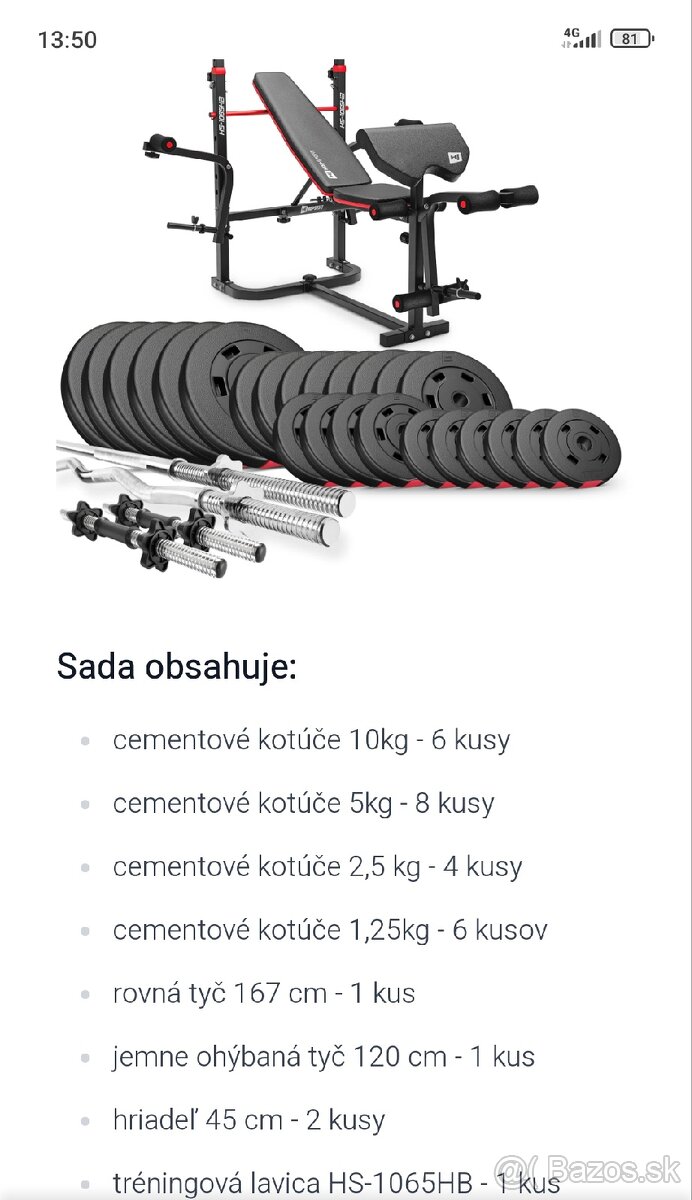 Predám domácu posilňovňu