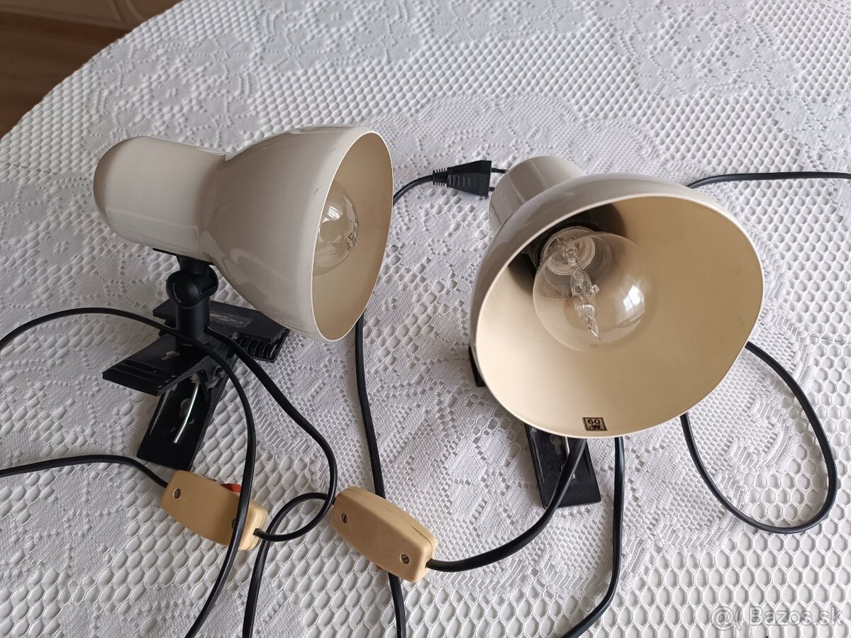 Stolové retro lampy