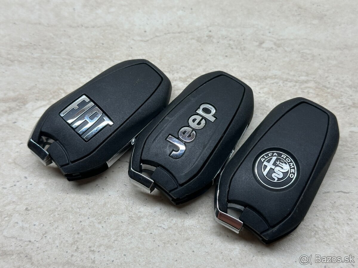 Fiat, Jeep, Alfa Romeo Keyless kľúč originál
