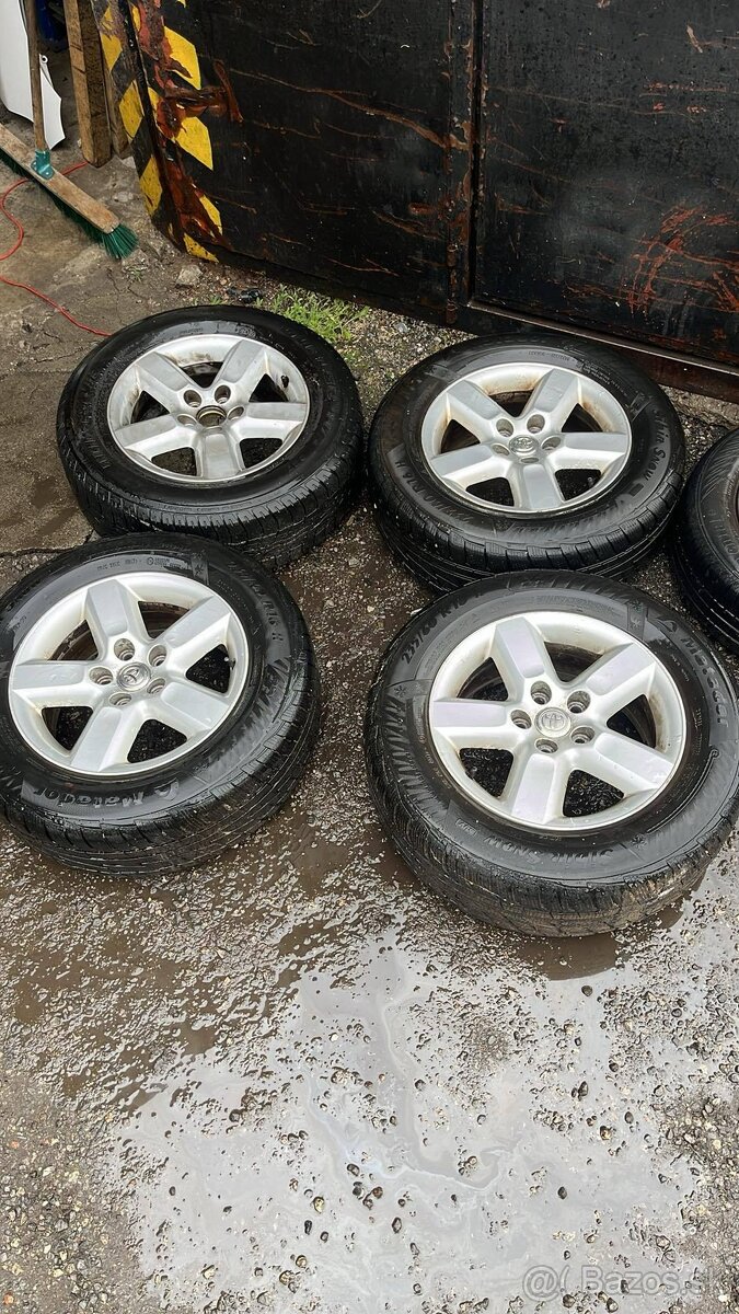 DISKY 235/60 r16 16x7 et35 s pneumatikami