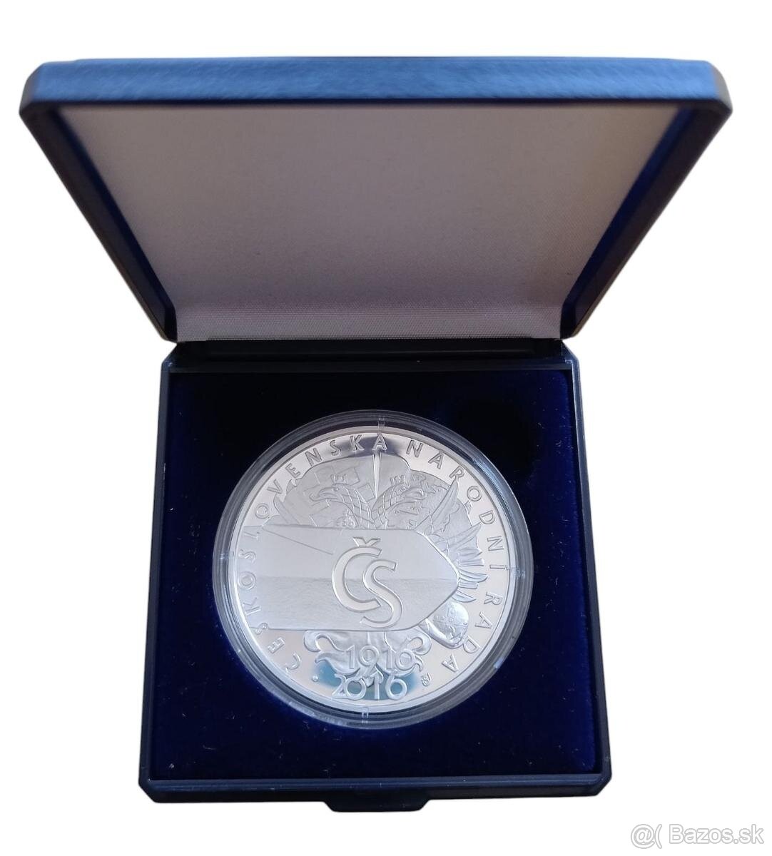 PROOF 500 KČ 2016- 100 VÝROČÍ ZALOŽENÍ ČESKOSLOVENSKÉ NÁRODN