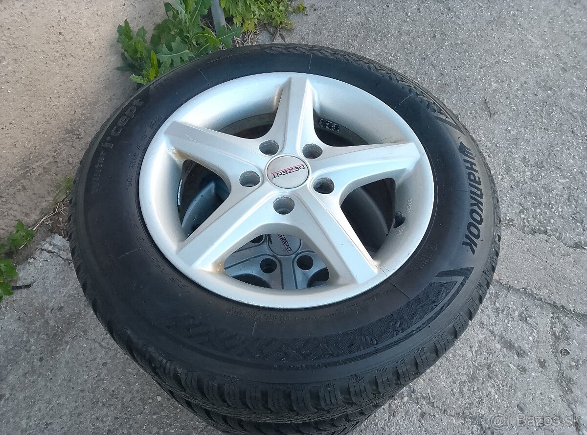 Predám Hliníkové Disky Org DEZENT 5x112 R15 DOT 2023