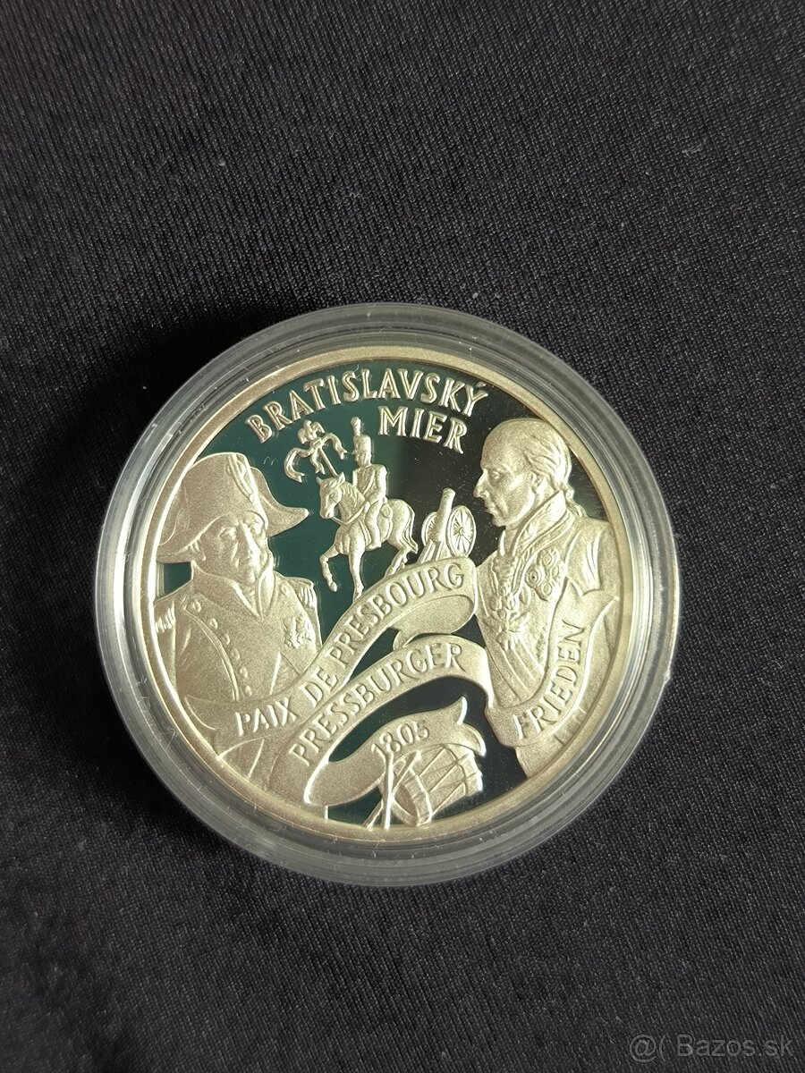 200 sk Bratislavský mier 2005 BK - PROOF -