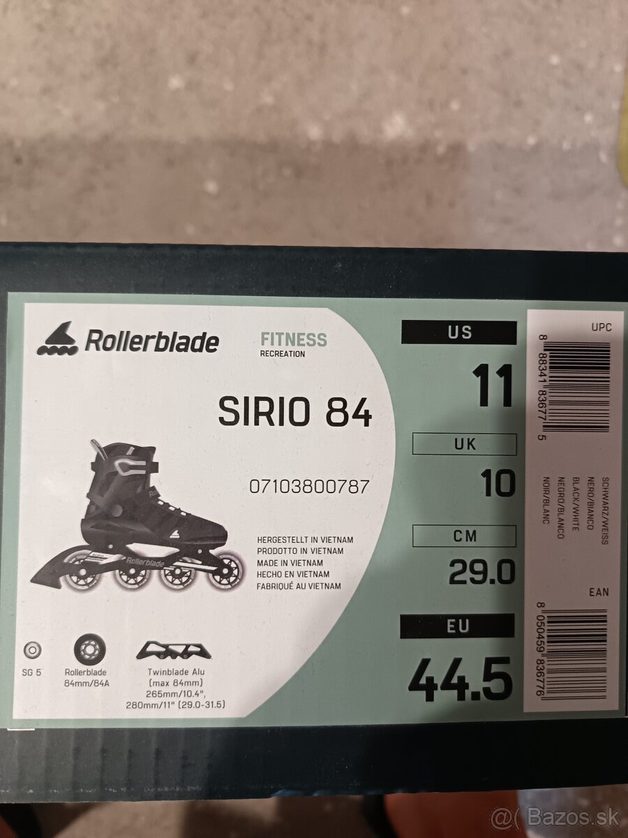 Kolieskove korcule Rollerblade