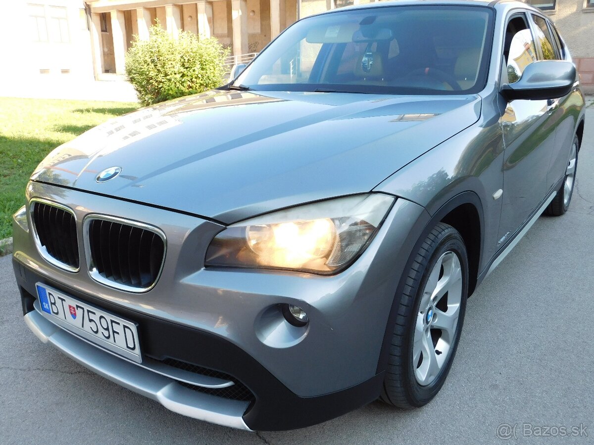 BMW X1 2.0 DISEL 130KW XDRIVE 4X4 AUTOMAT NAVI,KOŽA -