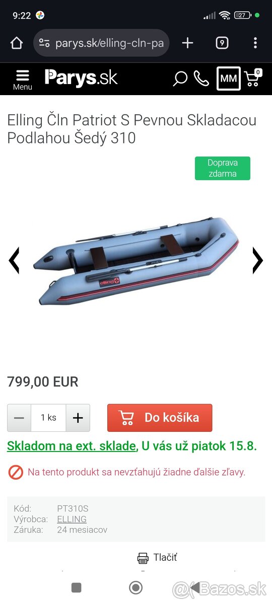 Elling Čln Patriot S