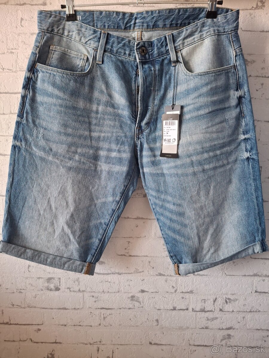G-Star kratasy sortky nohavice NOVE ORIGINAL
