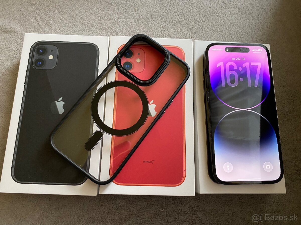 Iphone 14 Pro 256GB+ 2x Iphone 11 64GB