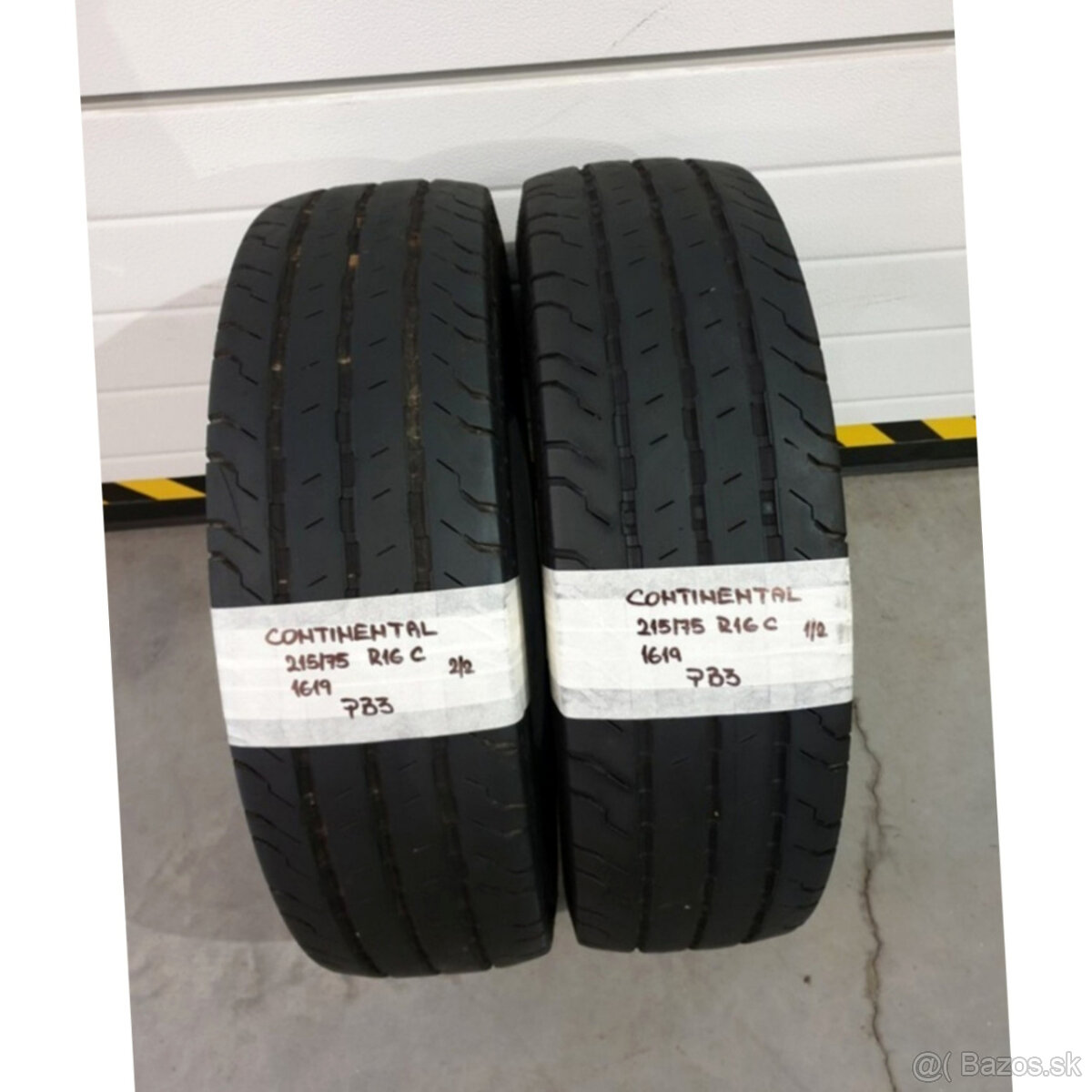 Letné dodávkové pneumatiky 215/75 R16C CONTINENTAL