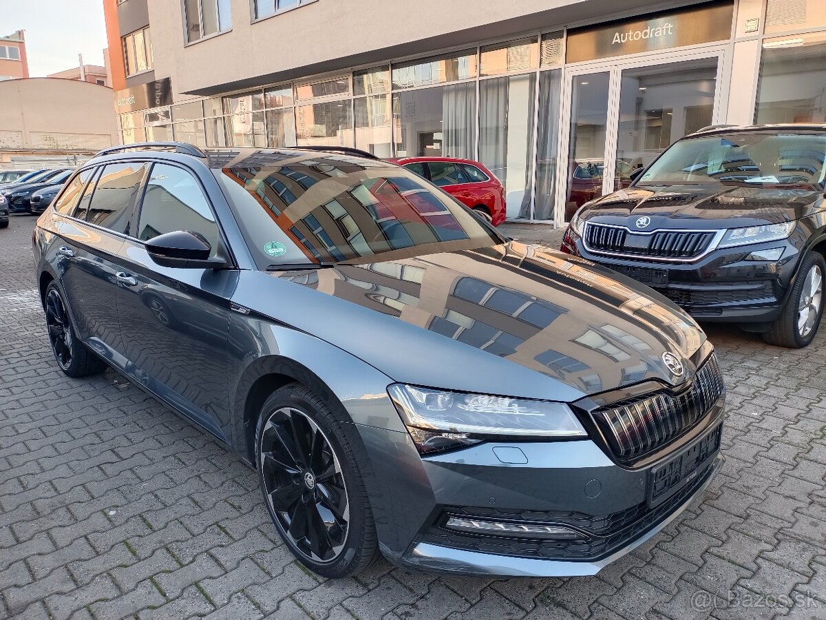 Škoda Superb iV Combi TSI 160kW Sportline - záruka Autodraft