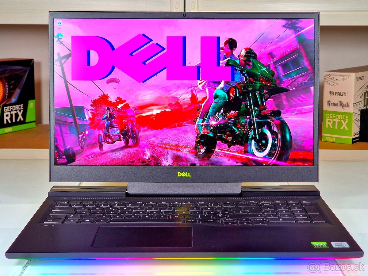 Herný notebook DELL G7 | i7-10750 | RTX 2060 | 32gb | ZÁRUKA