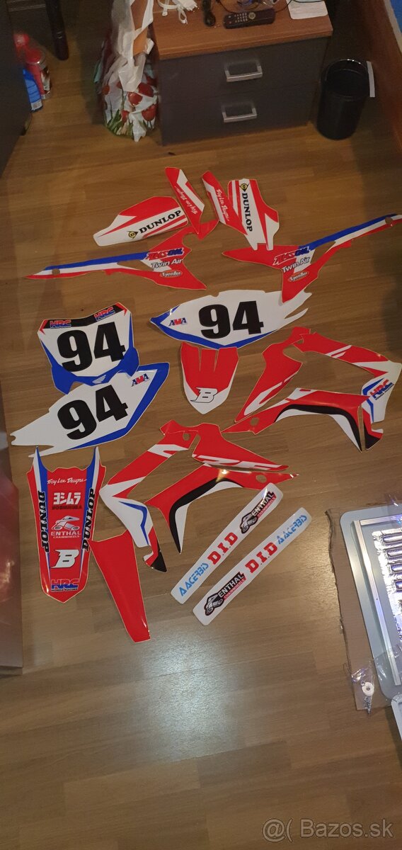 Honda CRF motocross 2013-2016 450 i 250 polepy
