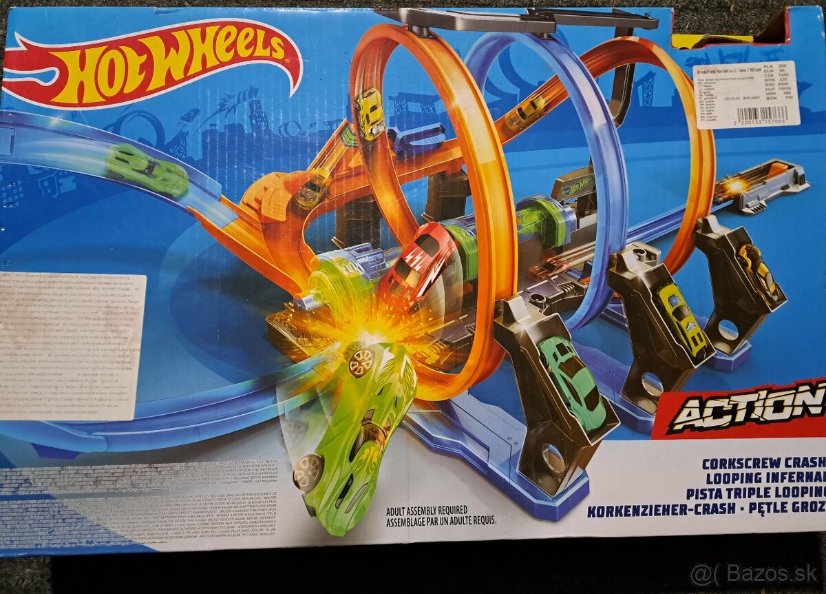 Hot wheels dráha