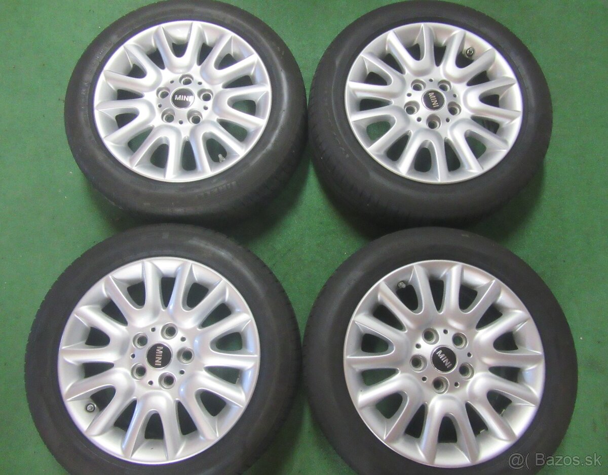 R16 Letná sada MINI COOPER rozteč 5x112 195/55R16 PIRELLI