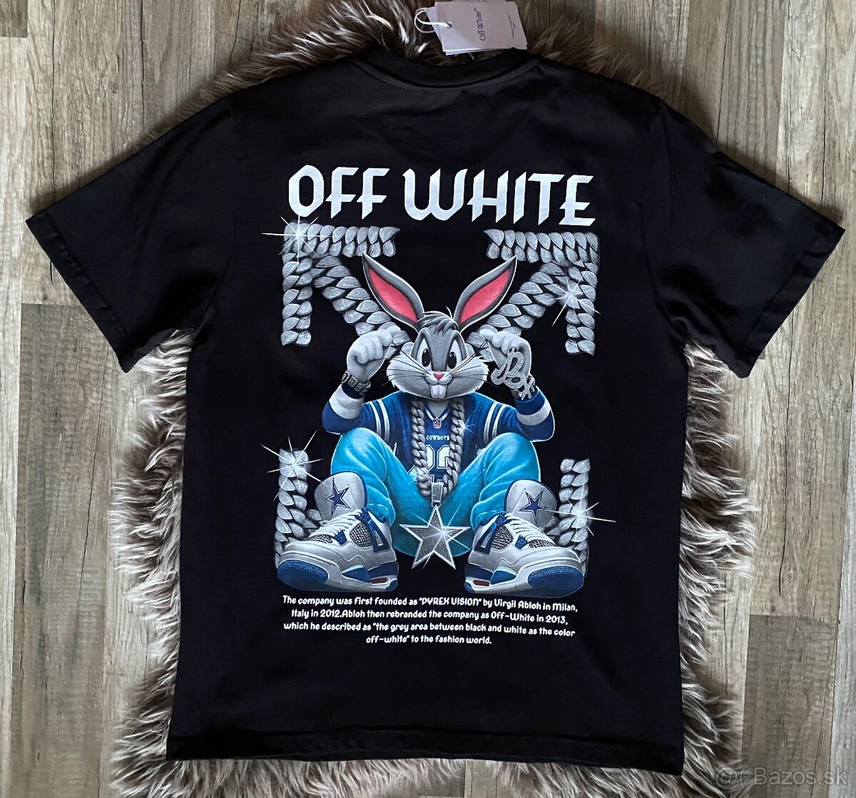 Tričko offwhite M