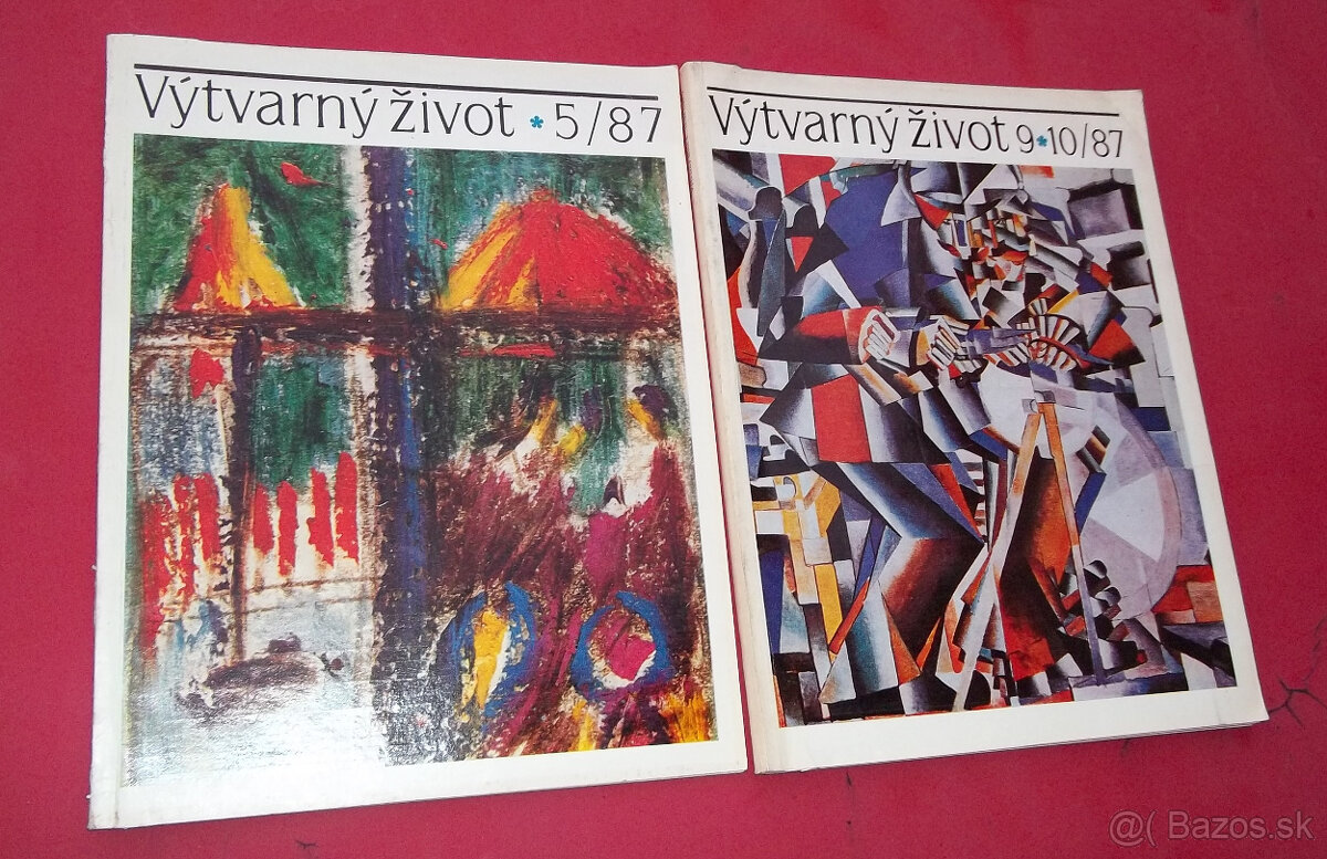 Predám odborné časopisy výtvarný život.
