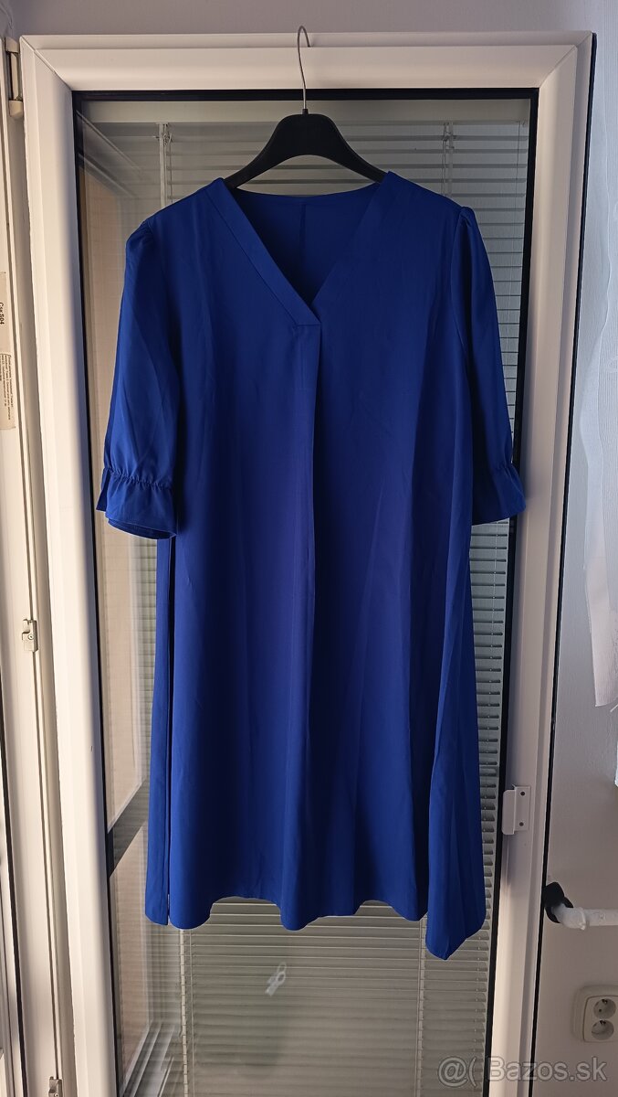 Dámske šaty modré XL nové