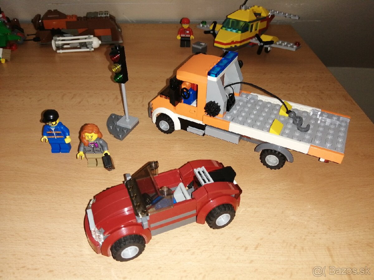 LEGO 60017 - Odťahovka+osobné auto