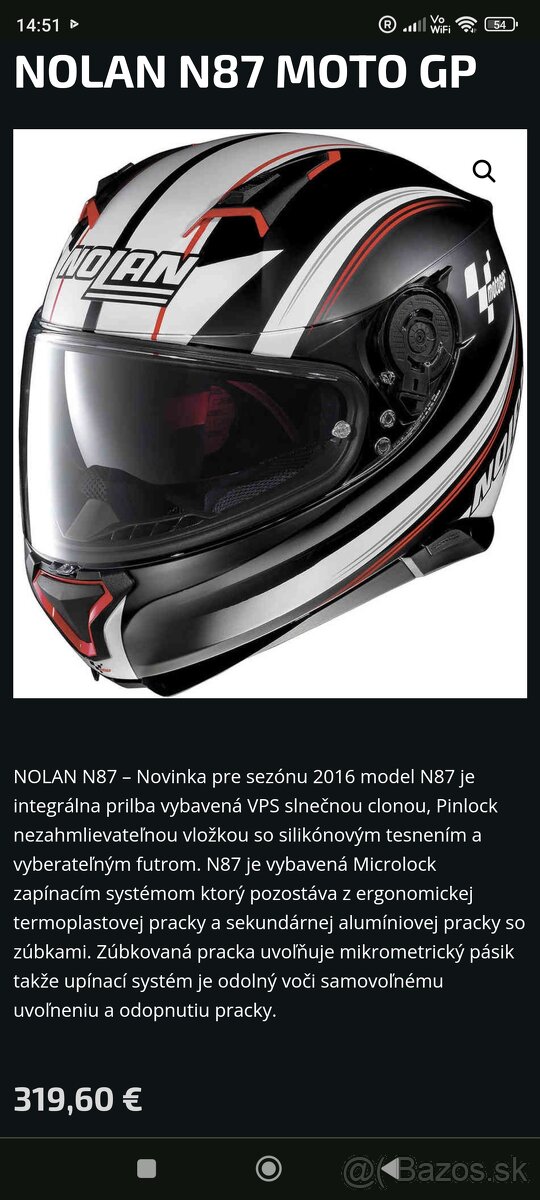 Nolan N87 SBK N-COM